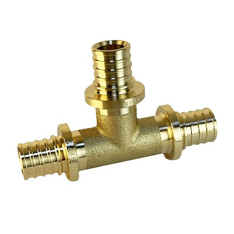 Тройники латунные для PEX труб DN 16-20 PN 16 под надвижную гильзу переходные Valfex VF.431.AF купить в Санкт-Петербурге | "Проконсим" Тройники латунные для PEX труб DN 16-20 PN 16 под надвижную гильзу переходные Valfex VF.431.AF купить в Санкт-Петербурге | "Проконсим"