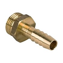 Штуцер латунный DN 15 PN 40 НР1/2'' с ершом под шланг d14мм прямой купить в Санкт-Петербурге | "Проконсим"