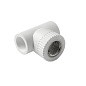 Тройник установочный ПП 20-1/2'' PN 25 с внутренней резьбой белый Pro Aqua PA13912 купить в Санкт-Петербурге | "Проконсим"