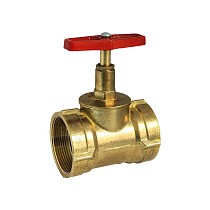 Клапан латунный пожарный прямой DN50 PN16 под газовый ключ муфта-муфта Цветлит купить в Санкт-Петербурге | "Проконсим"