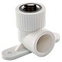 Угольник установочный ПП 25-3/4'' PN 25 с внутренней резьбой белый РТП 15107 купить в Санкт-Петербурге | "Проконсим"