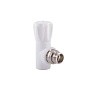Вентиль для радиатора ПП 20-1/2'' PN 25 угловой с американкой белый РТП 10533 купить в Санкт-Петербурге | "Проконсим"