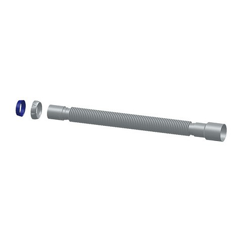 Труба гофрированная Unicorn D155, 40х50 гибкий отвод, 1 1/2'' х40 с уплотнительным кольцом, 1500мм купить в Санкт-Петербурге | "Проконсим"